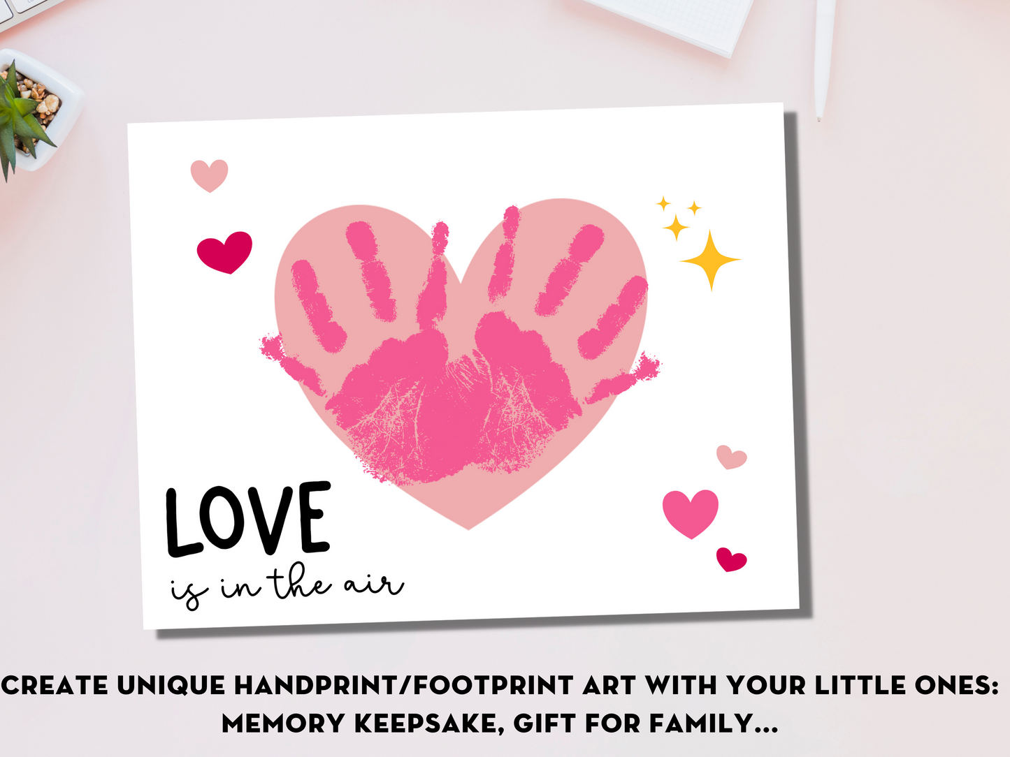 Handprint Art Bundle - Memory Keepsake for kids