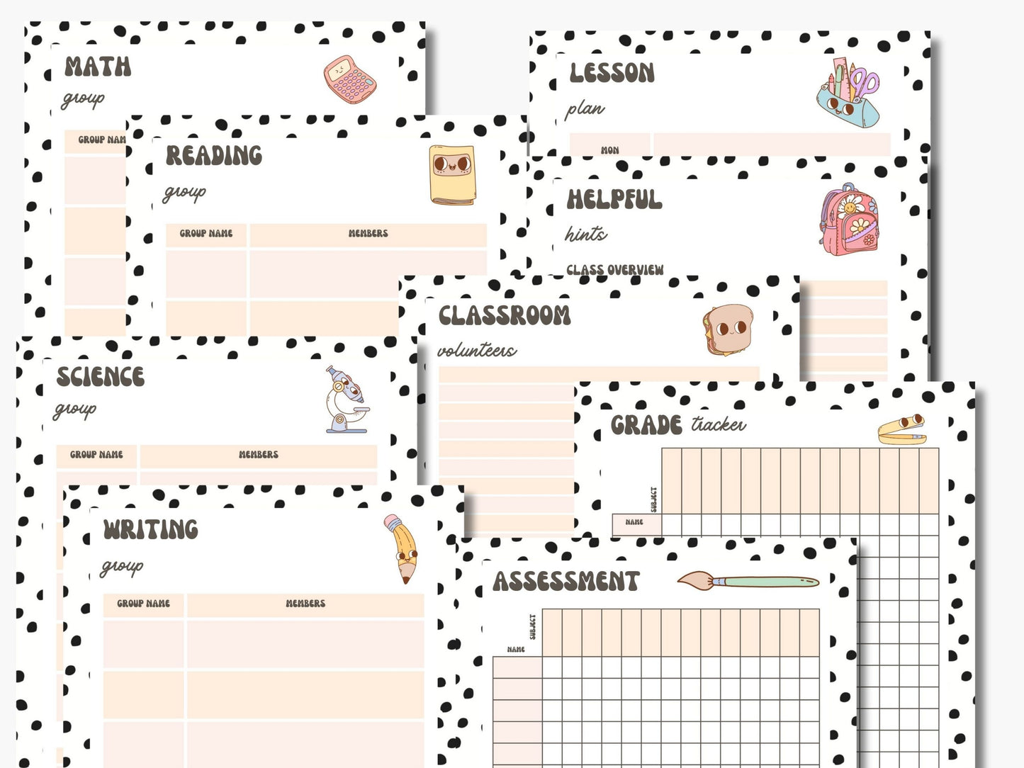 Teacher Planner - 40 Pages