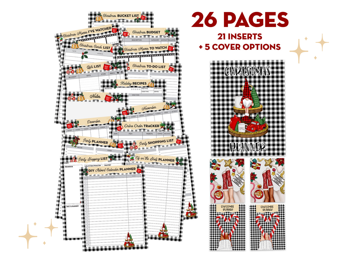 Christmas Planner - PRINTABLE PLANNER