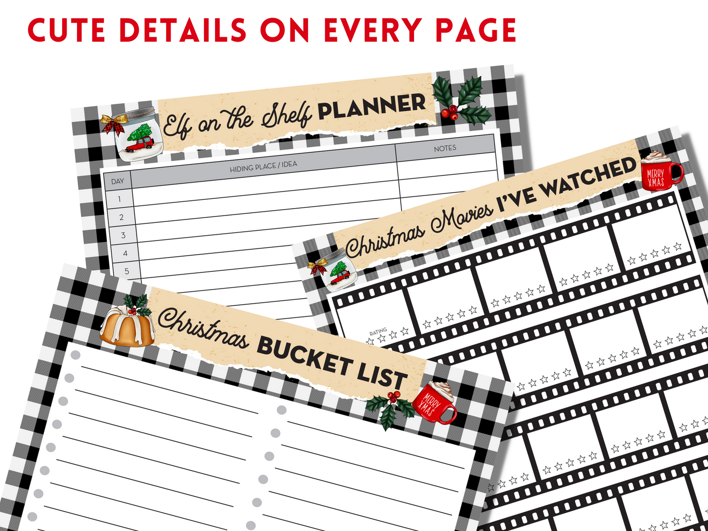 Christmas Planner - PRINTABLE PLANNER