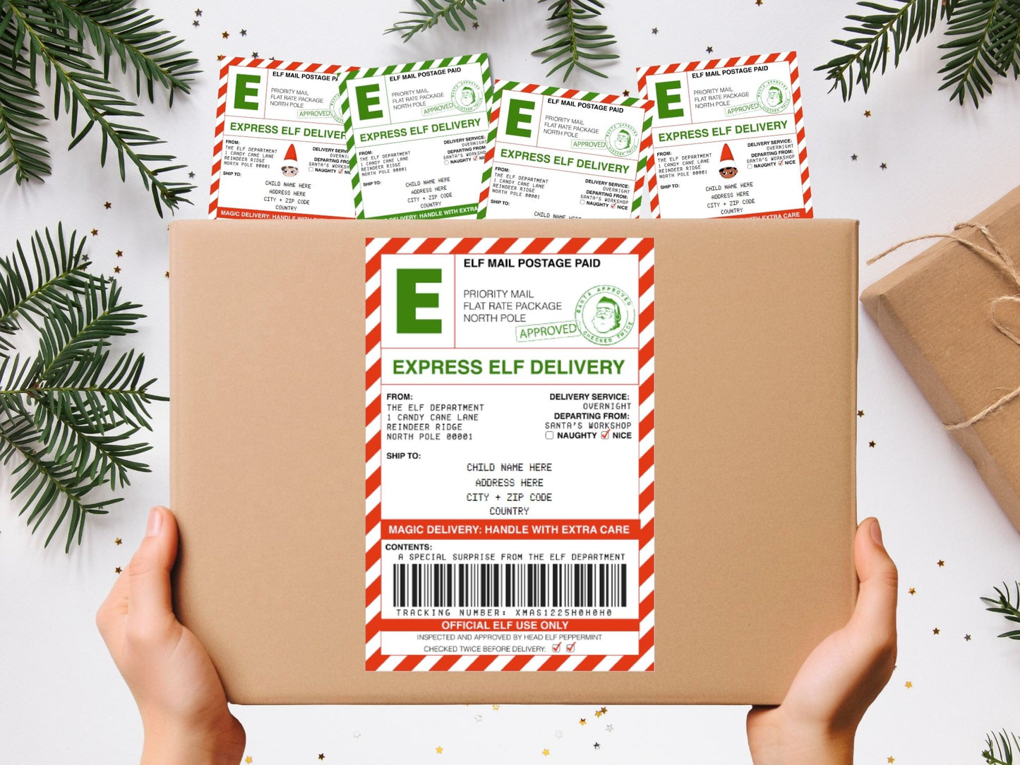 BUNDLE of 20 Elf Printable Templates: Elf Letter, Elf Adoption Certificate, Elf Report, Elf Warning, Elf Surveillance Elf Cam, Santa Letter & More!