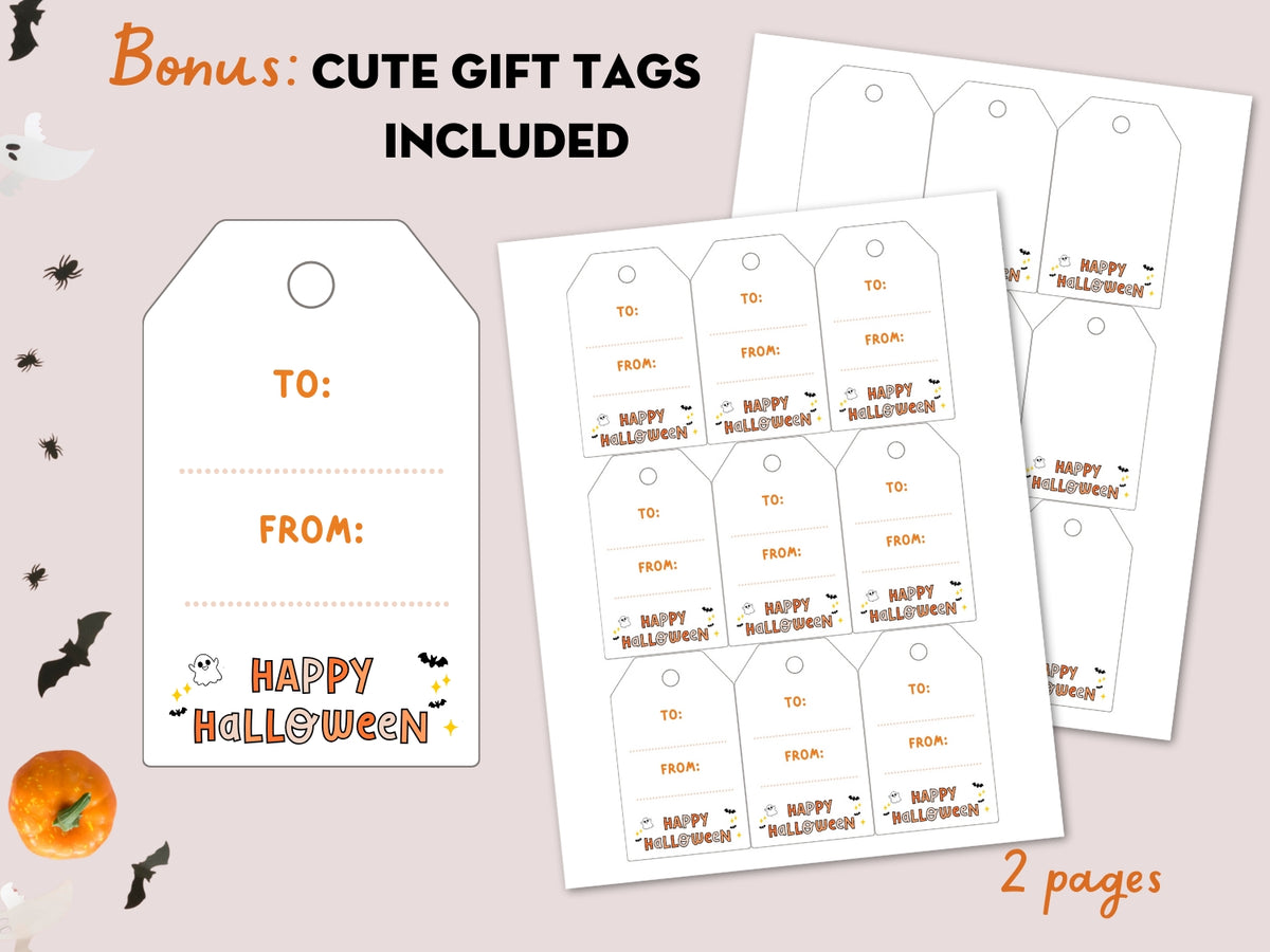 Printable Boo Buddy Questionnaire + Gift Exchange Kit