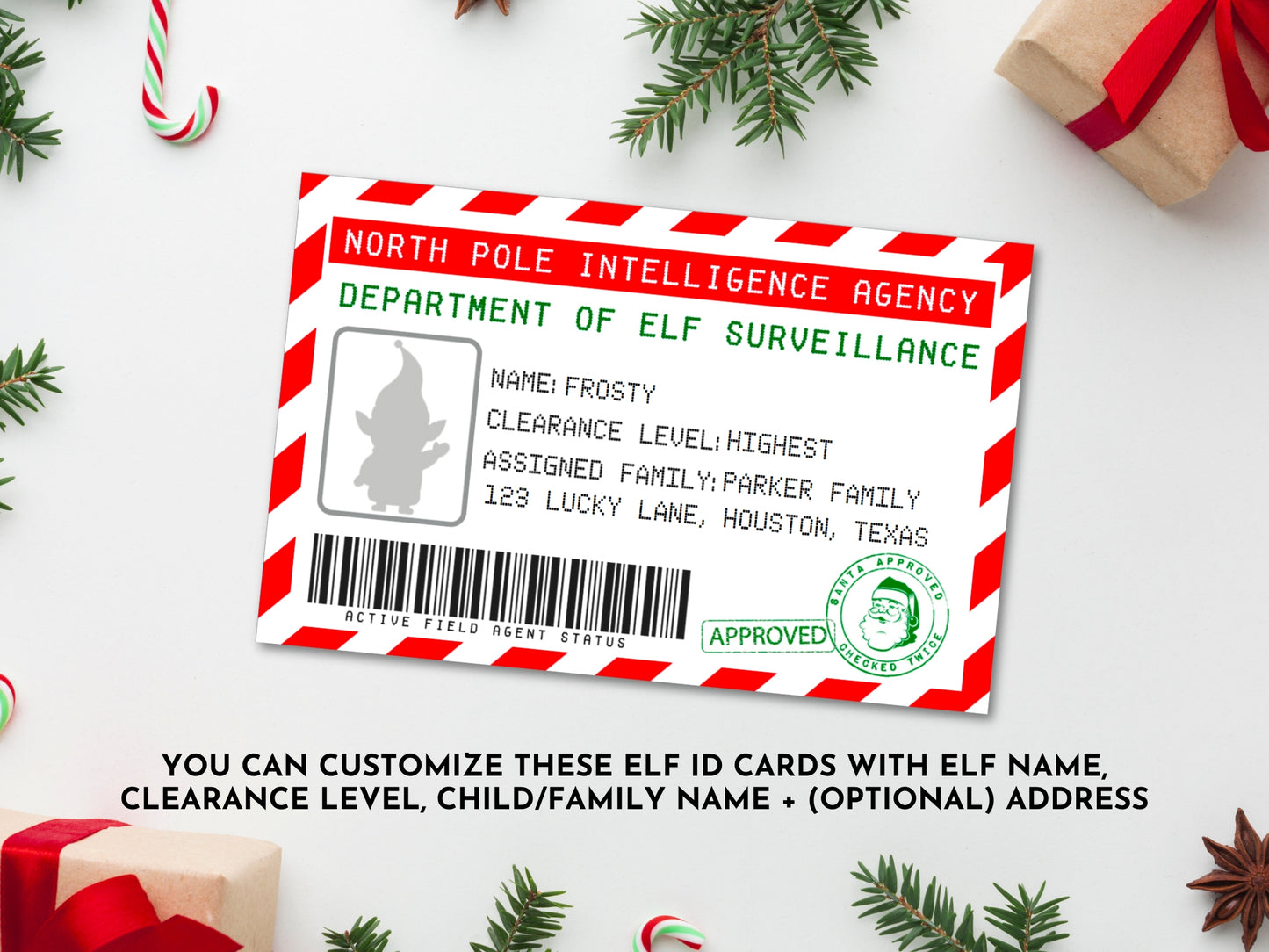 BUNDLE of 20 Elf Printable Templates: Elf Letter, Elf Adoption Certificate, Elf Report, Elf Warning, Elf Surveillance Elf Cam, Santa Letter & More!