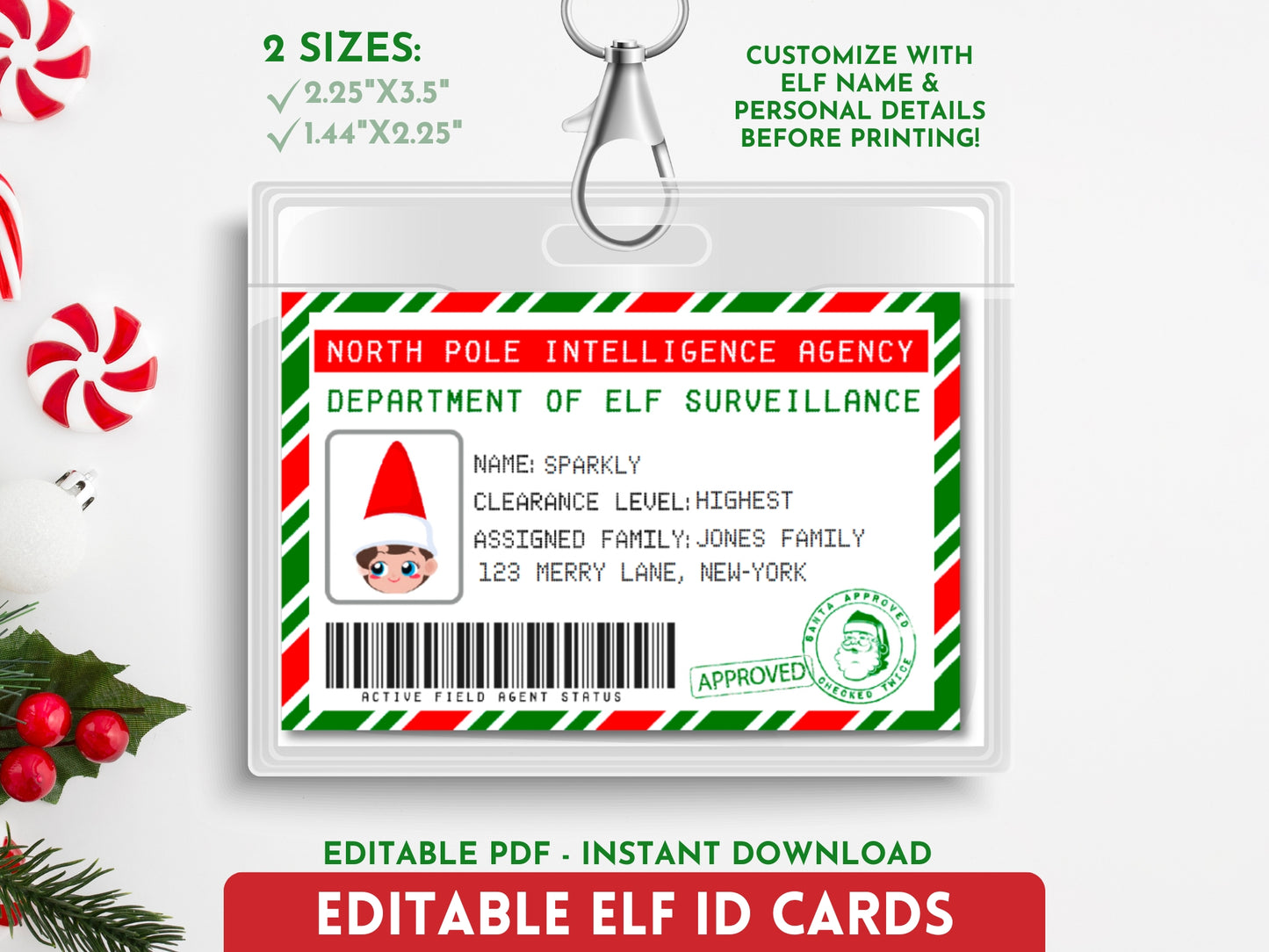 BUNDLE of 20 Elf Printable Templates: Elf Letter, Elf Adoption Certificate, Elf Report, Elf Warning, Elf Surveillance Elf Cam, Santa Letter & More!