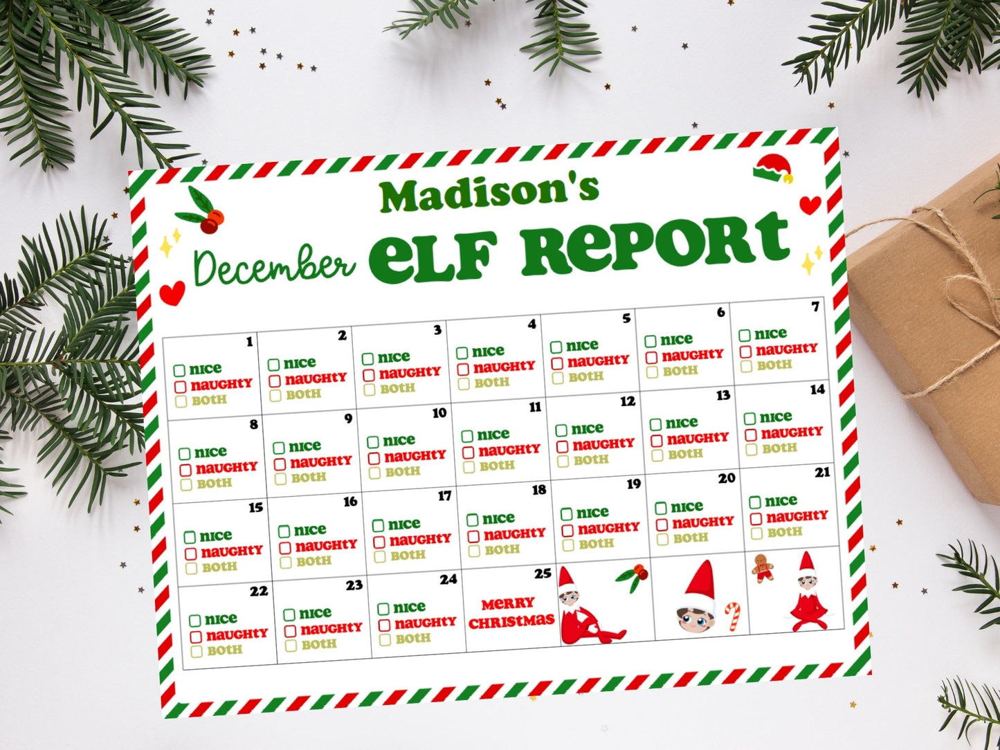 BUNDLE of 20 Elf Printable Templates: Elf Letter, Elf Adoption Certificate, Elf Report, Elf Warning, Elf Surveillance Elf Cam, Santa Letter & More!