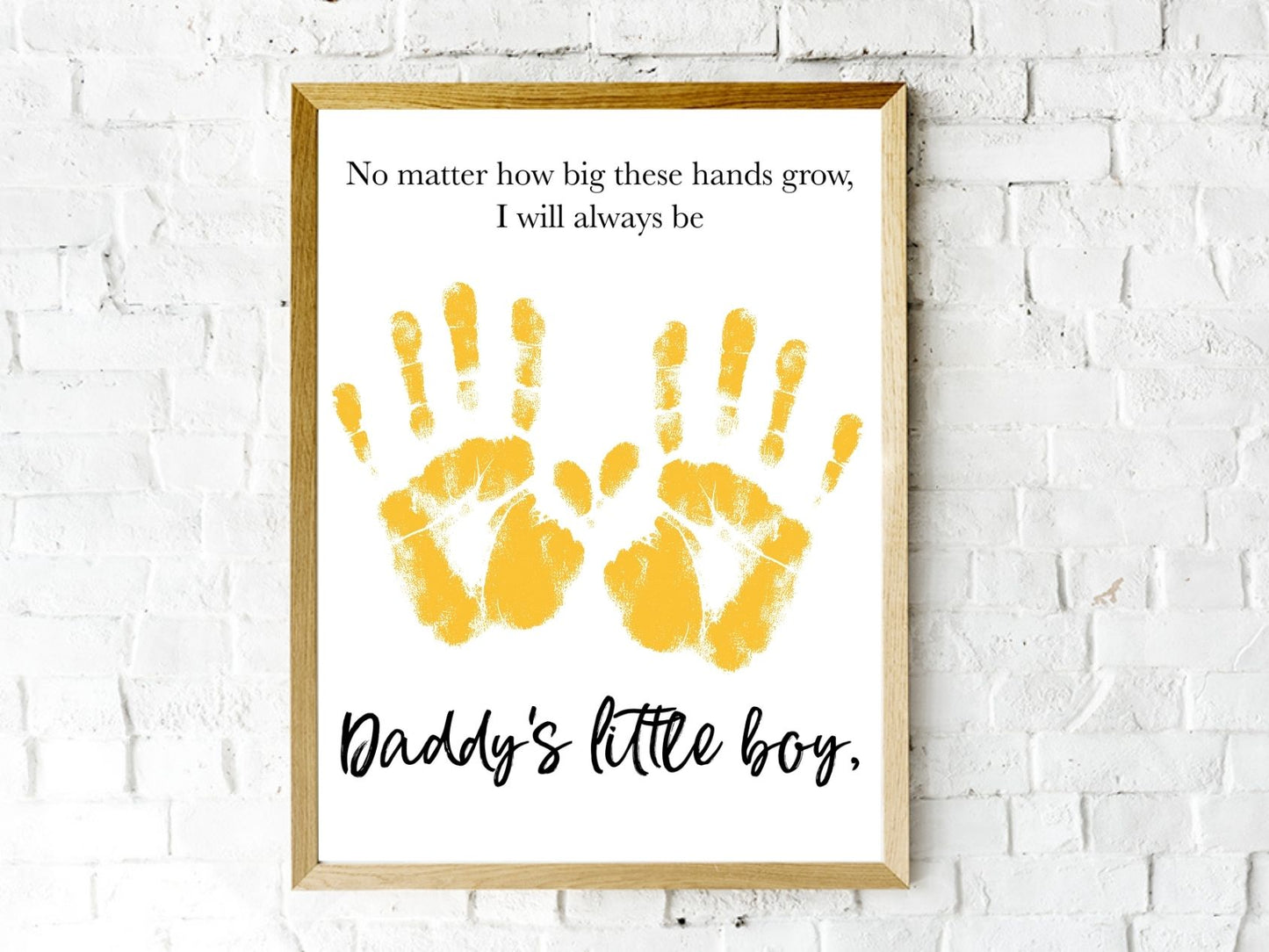 Father's Day Handprint Craft Bundle - 9 Templates