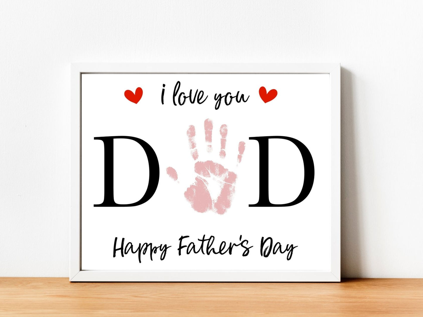 Father's Day Handprint Craft Bundle - 9 Templates