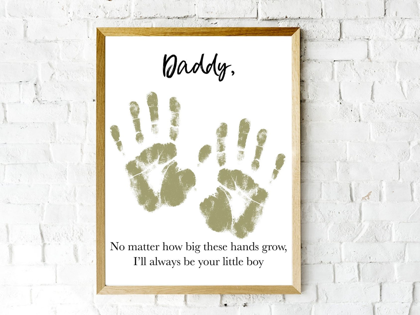 Father's Day Handprint Craft Bundle - 9 Templates