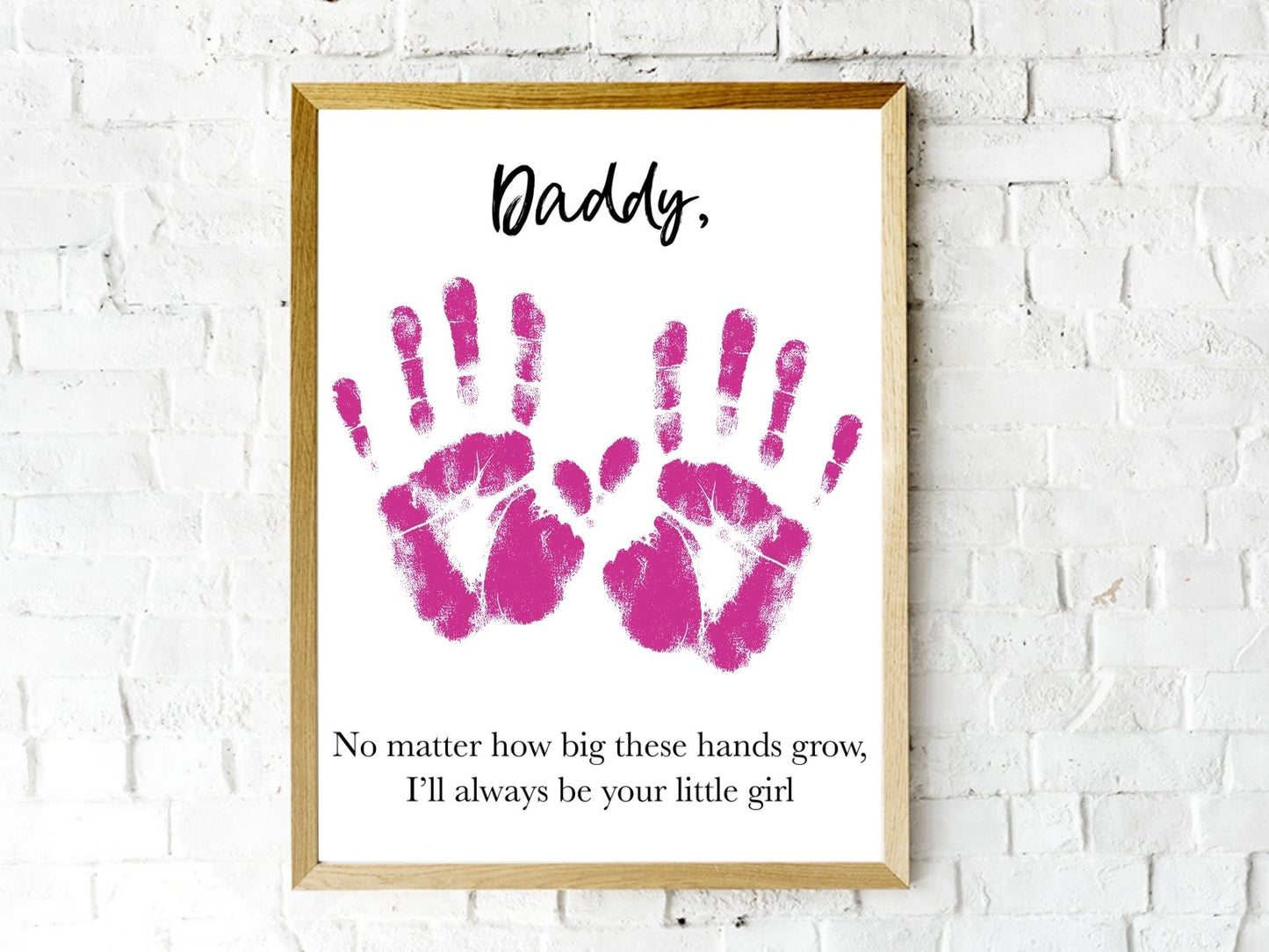 Father's Day Handprint Craft Bundle - 9 Templates