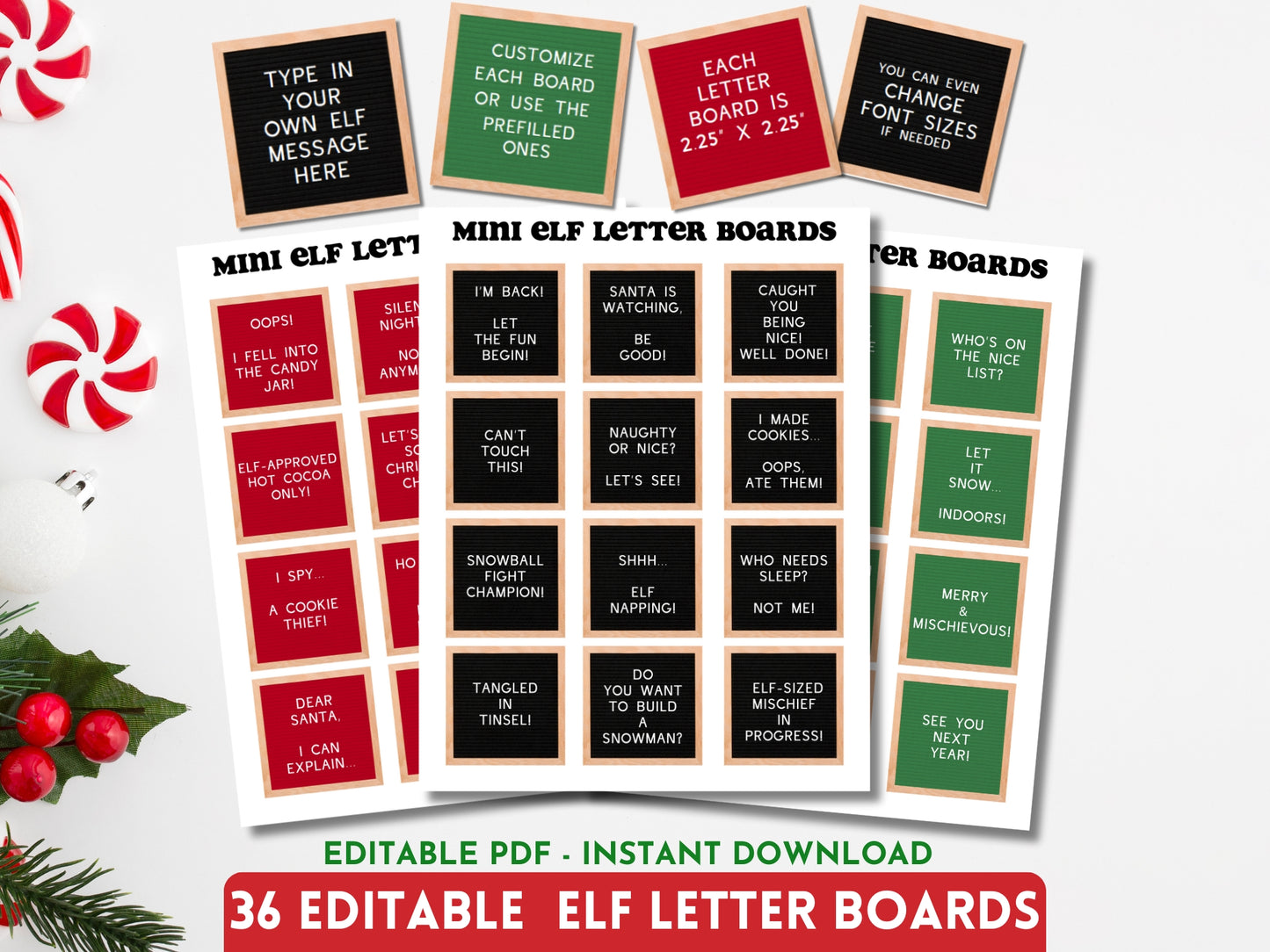 BUNDLE of 20 Elf Printable Templates: Elf Letter, Elf Adoption Certificate, Elf Report, Elf Warning, Elf Surveillance Elf Cam, Santa Letter & More!