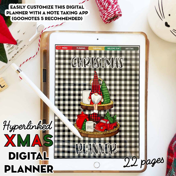 Christmas Planner - DIGITAL PLANNER